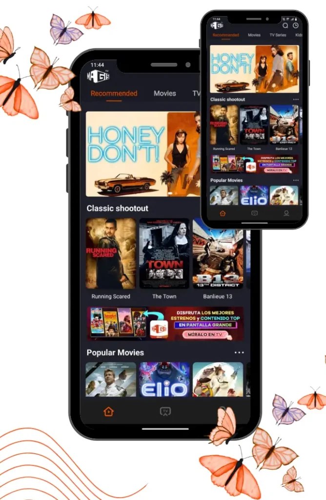 Películas y series en Magic TV