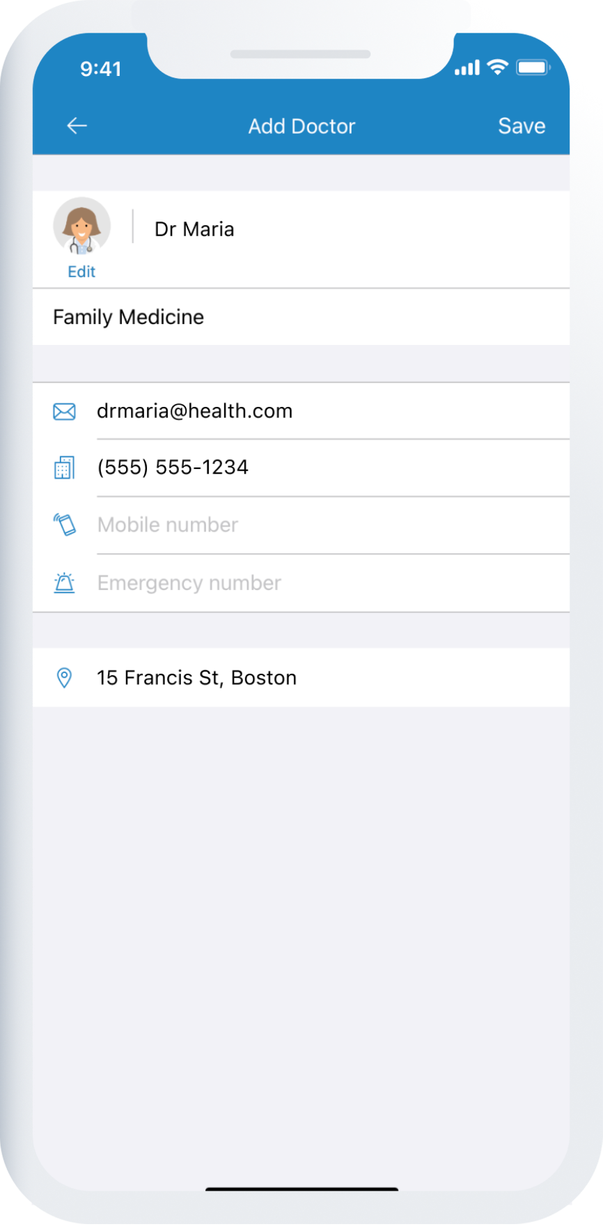 Add doctor